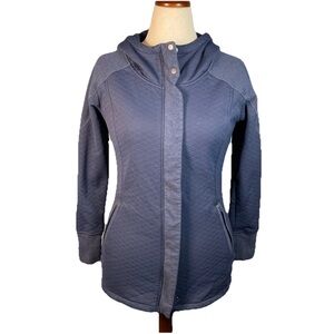 The North Face Recover Up Jacket Hooded Quilted Coat Women’s Size Medium Blue